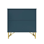 Clihome Credenza d'Appoggio Moderna in MDF a 2 Ante