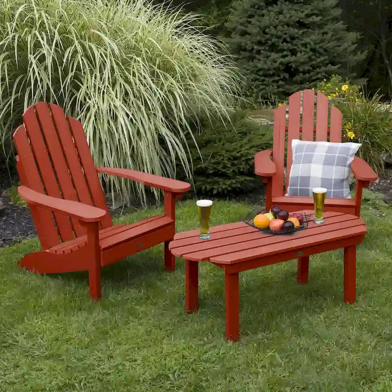 Set Sedia Adirondack Classica Highwood con Tavolino