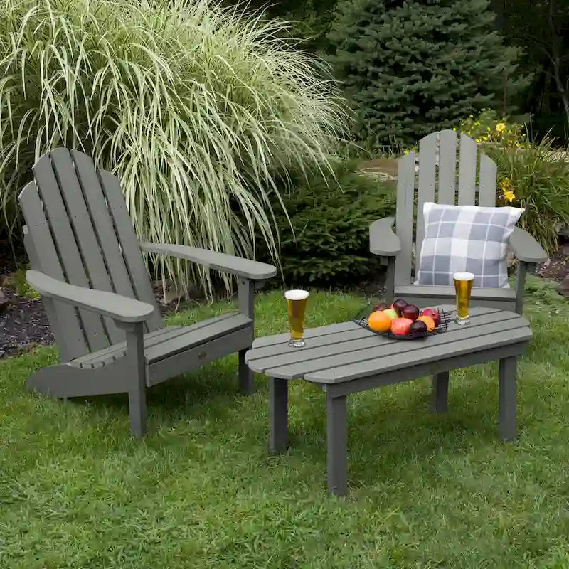 Set Sedia Adirondack Classica Highwood con Tavolino