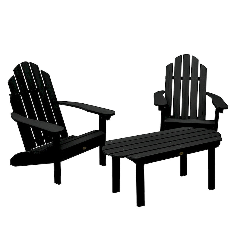 Set Sedia Adirondack Classica Highwood con Tavolino
