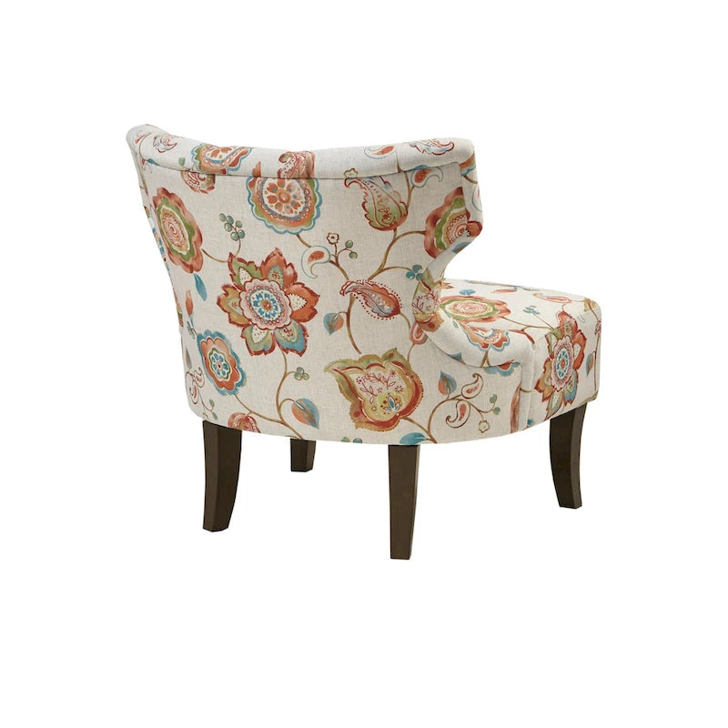 Sedia senza braccioli Madison Park Bree Hourglass con trapuntatura a clessidra