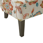 Sedia senza braccioli Madison Park Bree Hourglass con trapuntatura a clessidra