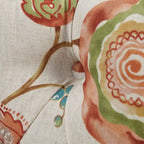 Sedia senza braccioli Madison Park Bree Hourglass con trapuntatura a clessidra