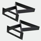 Home Soft Things Gambe per tavolo in ferro a forma di Z 2 pezzi Gambe per tavolino