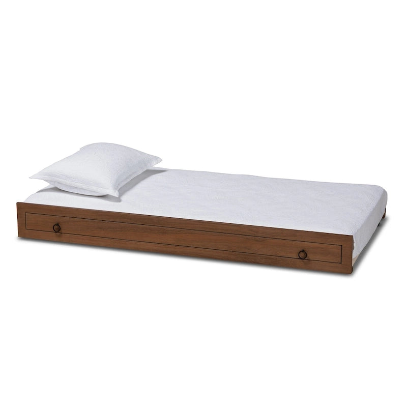 Alya Classico Tradizionale Rustico Letto Estraibile per Letto Singolo (Solo Letto Estraibile)
