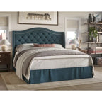 Letto a piattaforma imbottito Eleanor Tufted