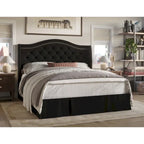 Letto a piattaforma imbottito Eleanor Tufted
