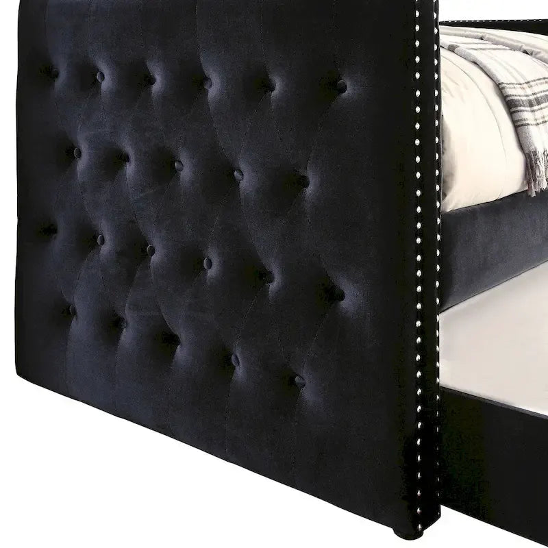 Gracewood Hollow Mokatsi Glam Divano Letto a 2 Pezzi con Letto Estraibile Trapuntato