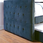 Gracewood Hollow Mokatsi Glam Divano Letto a 2 Pezzi con Letto Estraibile Trapuntato
