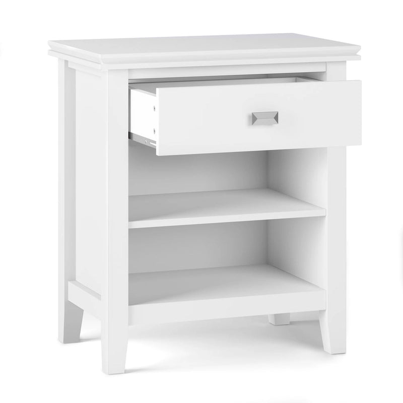 WYNDENHALL Stratford Comodino da 24 pollici in LEGNO MASSELLO