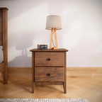 Comodino a 2 cassetti Greenport di Grain Wood Furniture
