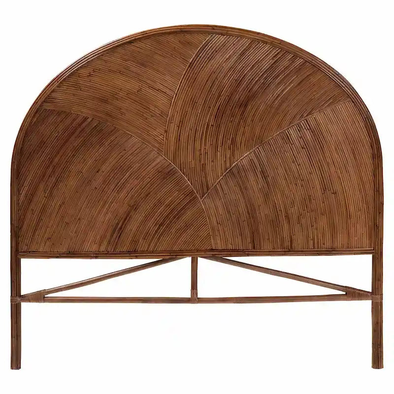 Testiera indipendente Seana in rattan bohémien