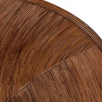Testiera indipendente Seana in rattan bohémien
