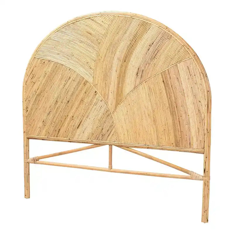 Testiera indipendente Seana in rattan bohémien