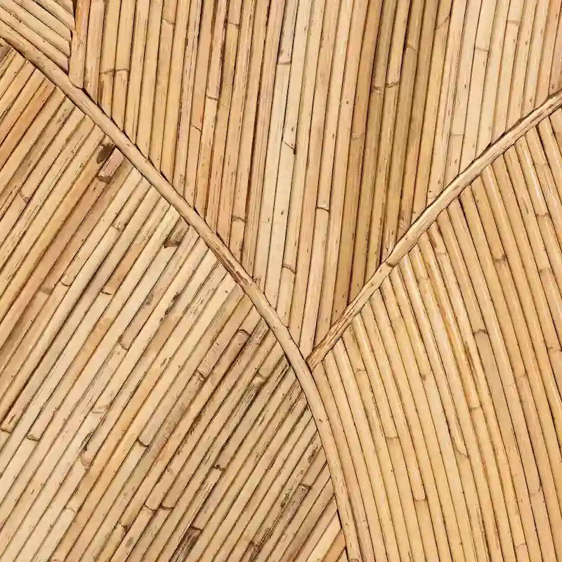 Testiera indipendente Seana in rattan bohémien