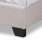 Letto contemporaneo di Baxton Studio