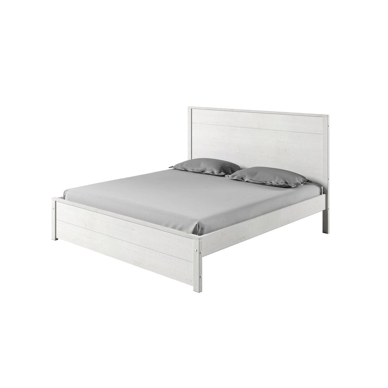Letto Hampton in Legno Massello - Misura Queen