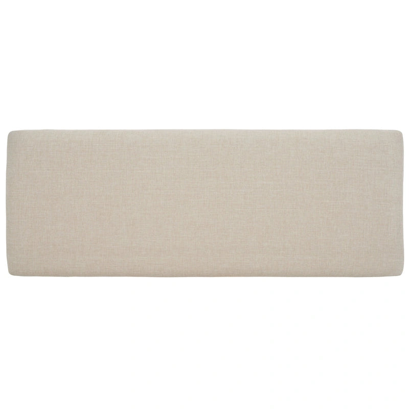 Panchina con cuscino e ripiano aperto Yael di SAFAVIEH - 42 L x 15 P x 18 A - 42Px15Lx18H