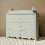Comodino fasciatoio a 3 cassetti Storkcraft Casablanca con piano rimovibile