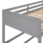 Letto a soppalco singolo Merax in legno massello con scaletta