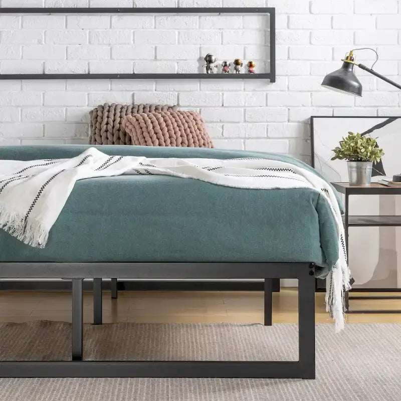Piattaforma Letto Priage by ZINUS in Metallo Nero