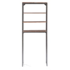 Mobiletto Barnside Gray sopra il WC con ripiani regolabili di Homestyles - N/A