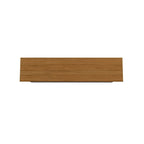 Credenza Yonkers 62.99 con gambe in legno massello e 2 ante in bianco sporco e cannella