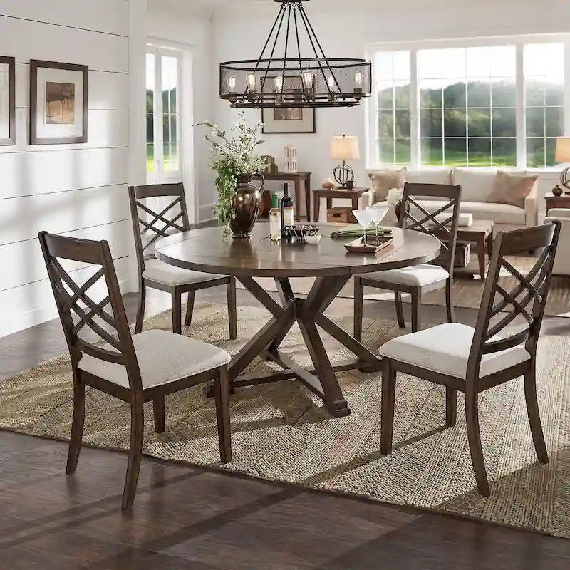 Garrison Espresso Convertible Dining Set by iNSPIRE Q Modern