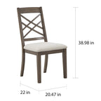Set da pranzo convertibile Garrison Espresso di iNSPIRE Q Modern