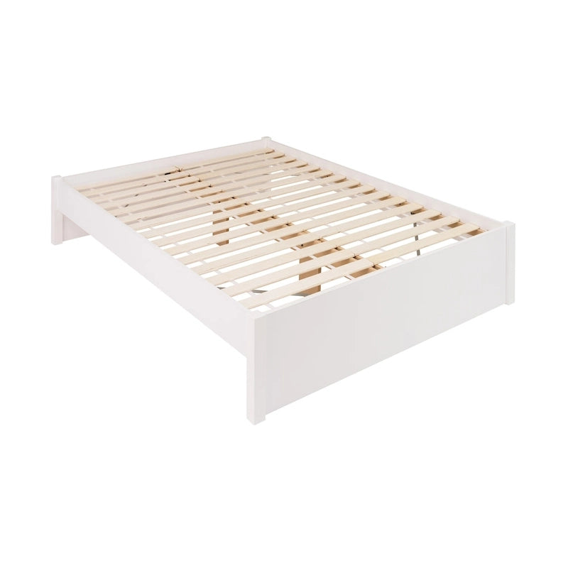 Letto con piattaforma a 4 colonne Prepac Queen Select con cassetti opzionali