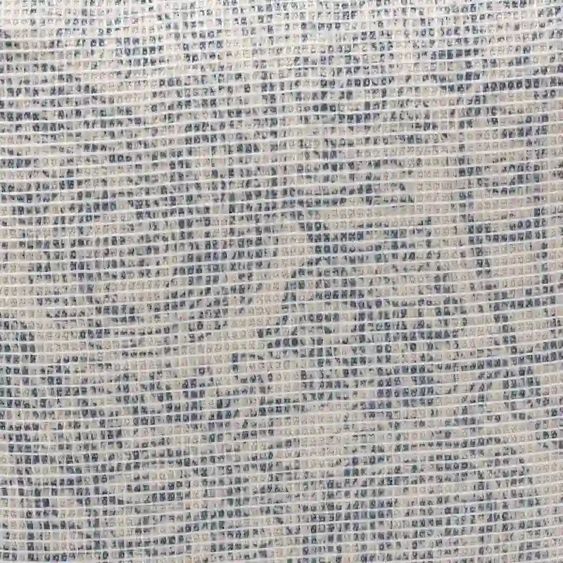 Pouf Ottomano con Motivo Paisley Intrecciato a Mano Porch & Den Satsuma