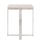 Tavolino da Caffè con Struttura Cromata e Top in Marmo Azel o Set di Tavoli di iNSPIRE Q Modern