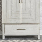Armadio Shabby Chic Bianco da Mercatino delle Pulci in Stile Rustico Moderno