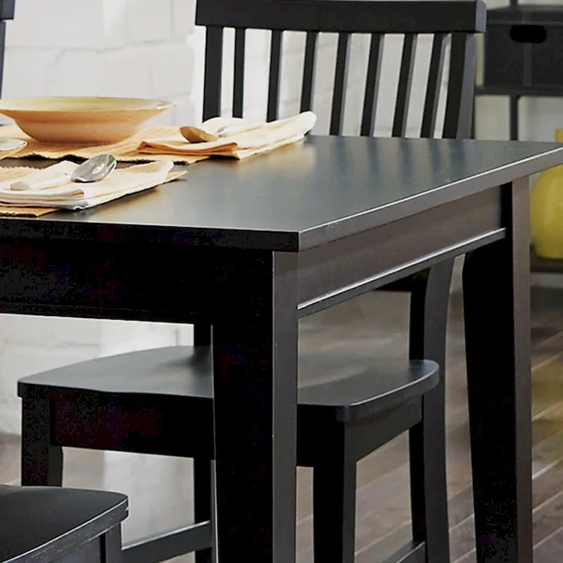Set da pranzo rettangolare da 7 pezzi Arts & Crafts con prolunga di Homestyles
