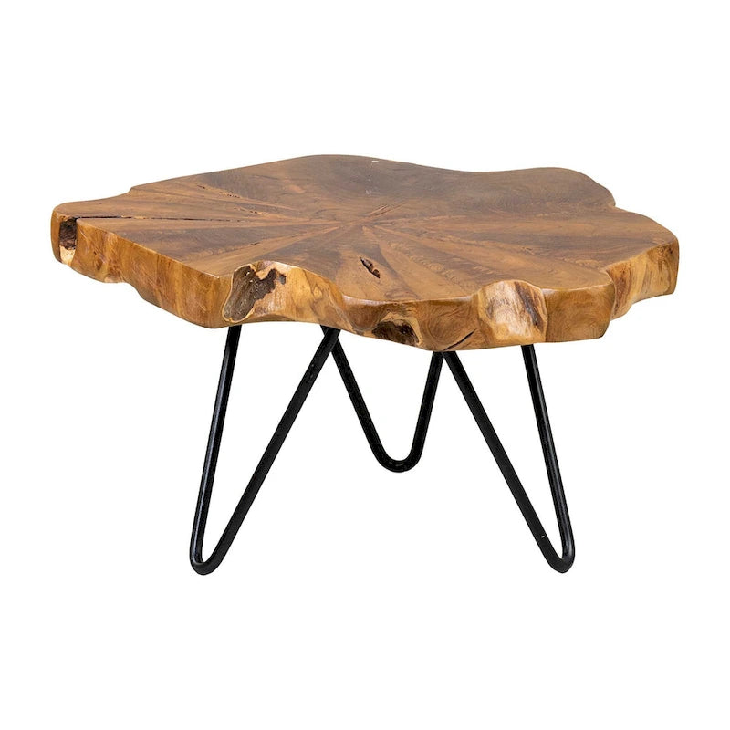 Rialzo in Teak Naturale con Base in Ferro di East at Main