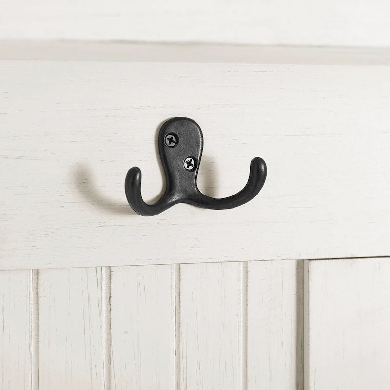 Crosley Seaside Appendiabiti da Ingresso Bianco Effetto Invecchiato