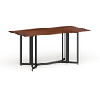 Tavolo da pranzo console a ribalta SEI Furniture Driness - Nero