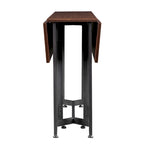 Tavolo da pranzo console a ribalta SEI Furniture Driness - Nero
