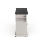 Crosley Alexandria, isola/carrello da cucina con top in granito, dimensioni totali - 18p x 51,5l x 34a