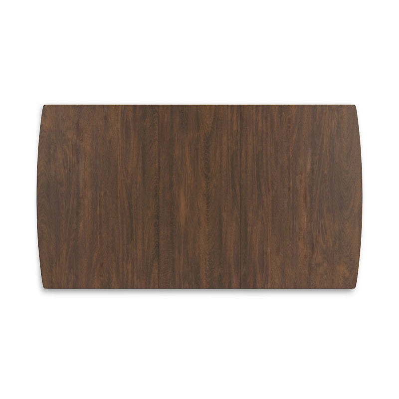 Signature Design by Ashley Lyncott Brown Tavolo da pranzo rettangolare con allunga a farfalla - 36W x 48/64D x 30H