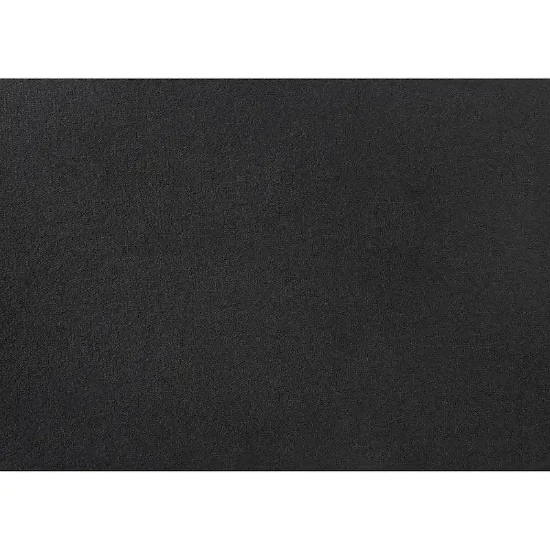 Set camera da letto Lexie 4 pezzi con pannello trapuntato nero e oro