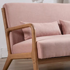 Poltrona moderna in legno massello Ebello