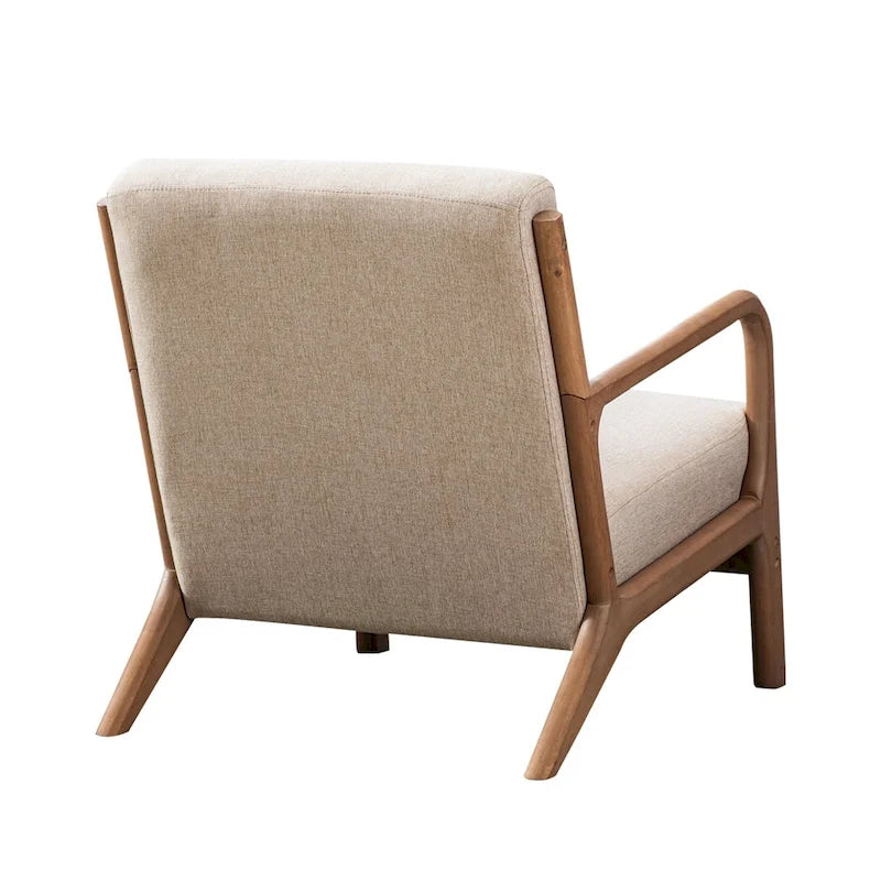 Poltrona moderna in legno massello Ebello