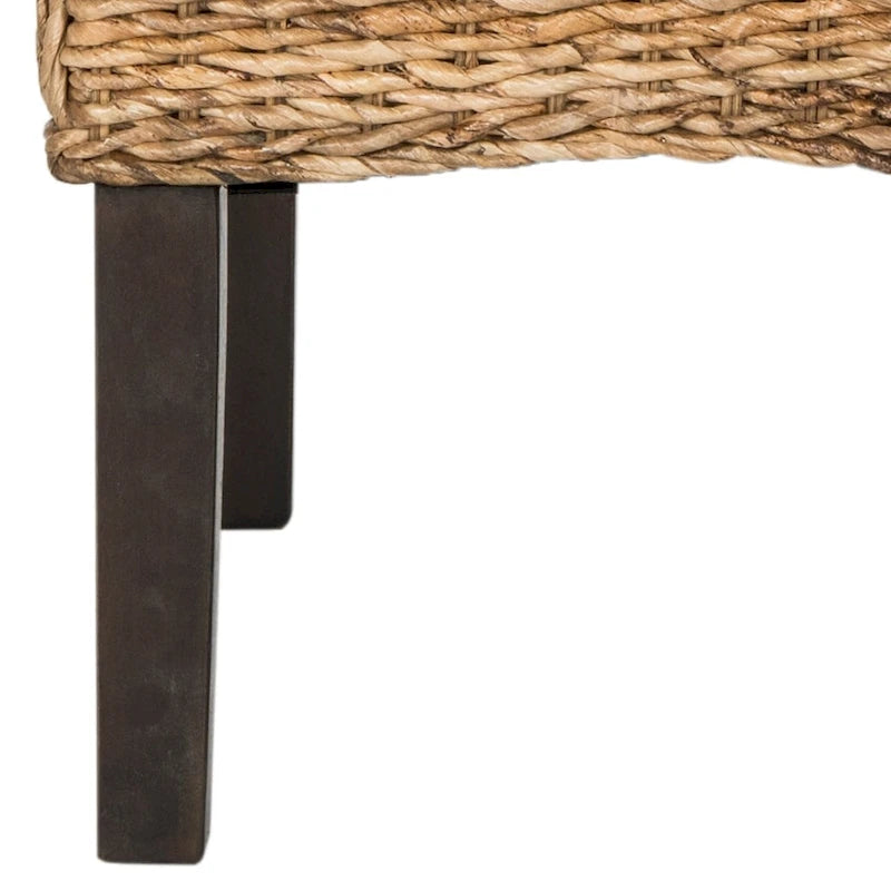 SAFAVIEH Meline Sedia da Pranzo Naturale (Set di 2) - 17,3 x 24 x 38,5 - 17Lx24Px39A