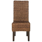 SAFAVIEH Meline Sedia da Pranzo Naturale (Set di 2) - 17,3 x 24 x 38,5 - 17Lx24Px39A