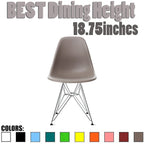 Sedie di design in plastica, gambe in filo cromato color argento, sedia da pranzo retrò, guscio sagomato, scrivania ufficio, base cromata, cucina