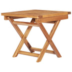 vidaXL Sedia a sdraio per patio Lettino da sole per esterni con cuscino in teak massiccio - 76,8 x 23,4 x 13,8