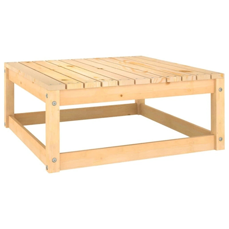 vidaXL Set Divano Sezionale da Esterno per Patio con Cuscini Legno Massello di Pino