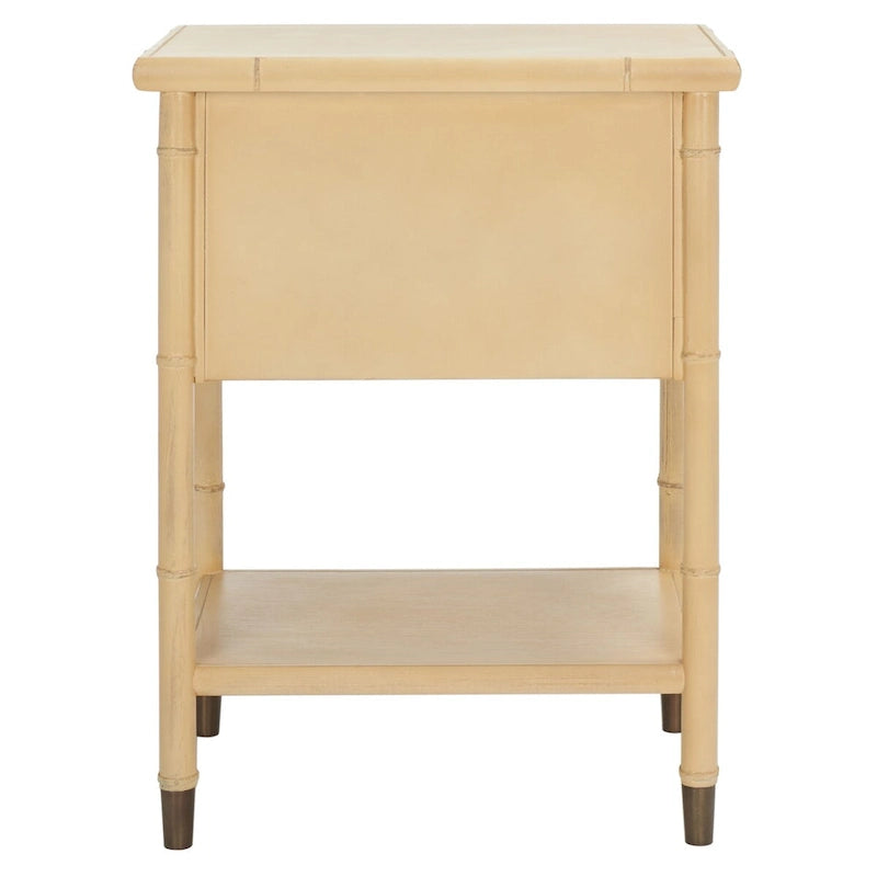 SAFAVIEH Dessa Tavolino d'Appoggio con 2 Cassetti e 1 Ripiano. - 21 L x 18 P x 27 A - 21Lx18Px27A