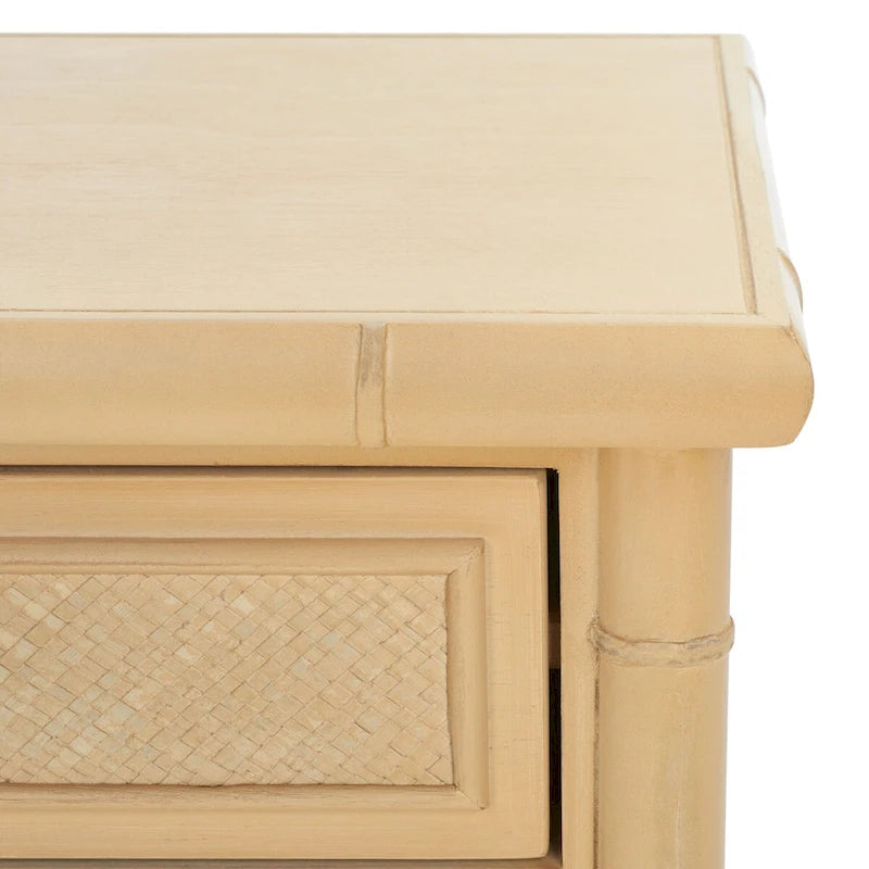 SAFAVIEH Dessa Tavolino d'Appoggio con 2 Cassetti e 1 Ripiano. - 21 L x 18 P x 27 A - 21Lx18Px27A